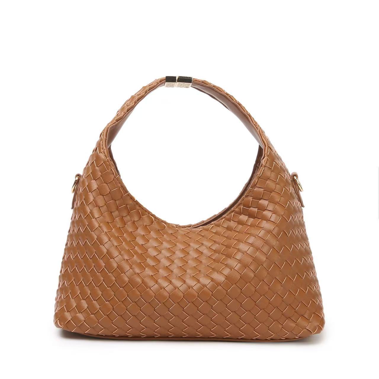 Hand-woven Design Large Capacity Commuting Fashion Handbags