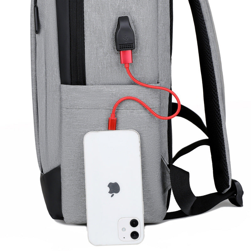 Men's Large Capacity Fashion Waterproof Computer Business Backpack