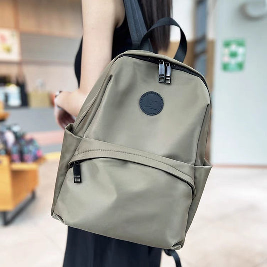 Women's & Men's Commuter Computer Oxford Packsack Large Capacity Versatility For Traveling Lightweight Leisure Backpack