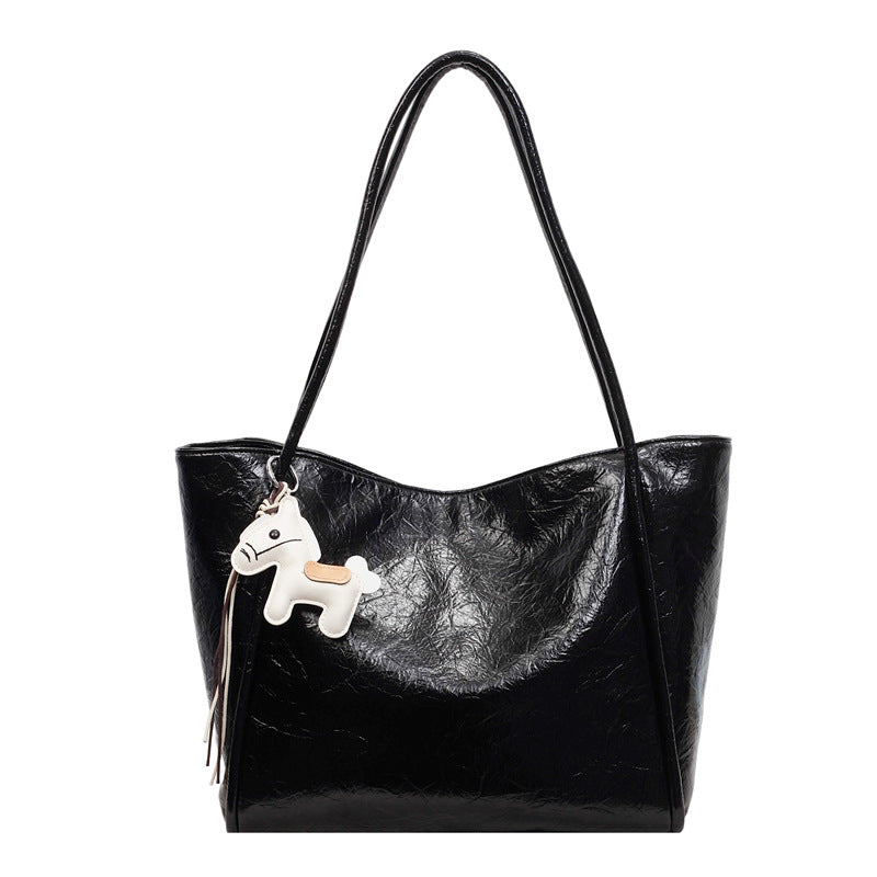 Women's Niche Fashion Large Capacity Commuter Versatile High Women's Shoulder Bag
