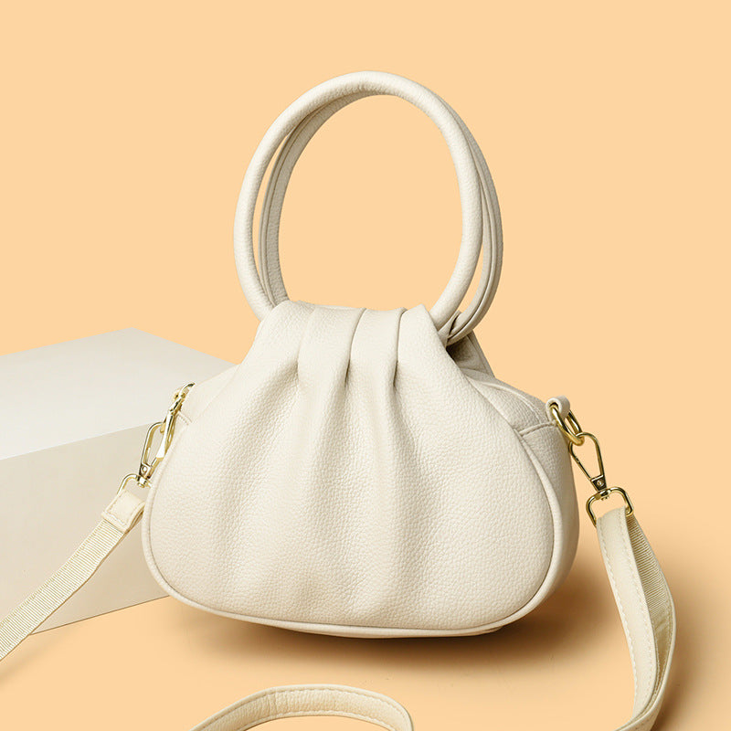Women's High-grade Soft Surface Fashion Commuter Dumpling Women's Messenger Bag
