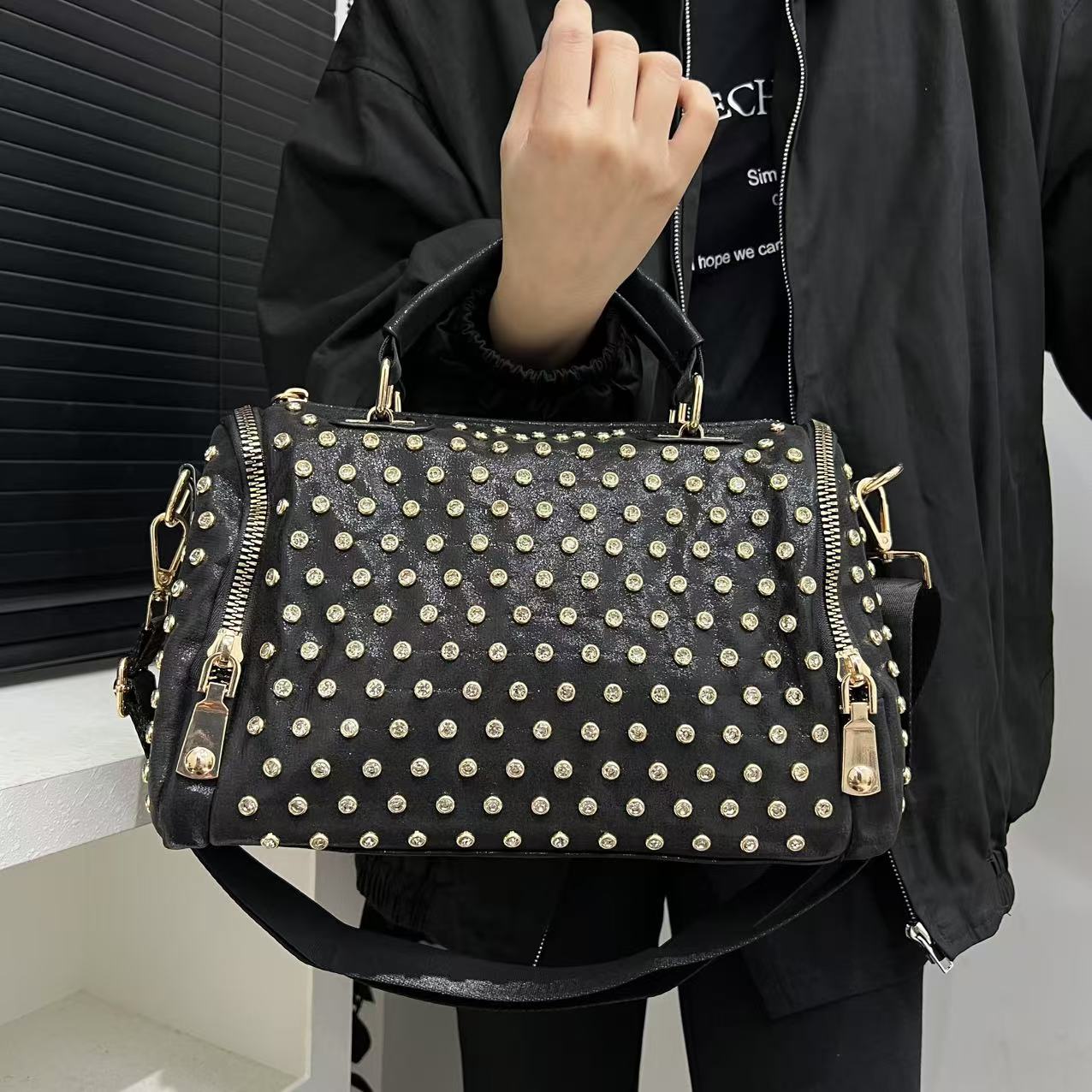 Women's Fashion Temperament Elegant Light Luxury Starry Women's Handbag
