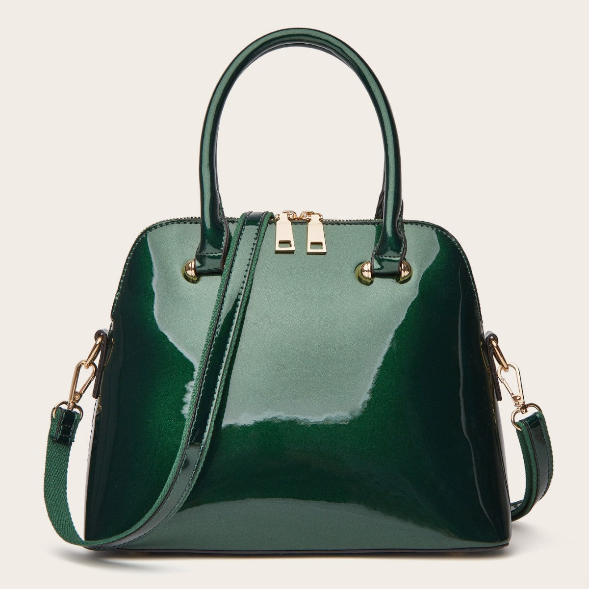 Women's Autumn Patent Leather Shiny Fashion Shell Women's Shoulder Bag