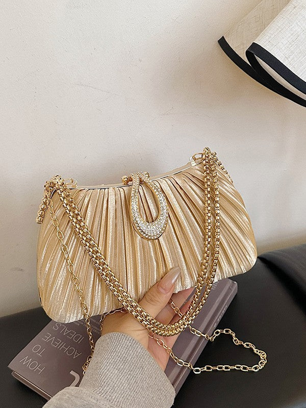 Exquisite Chain Fashionable High-grade Western Style Women's Messenger Bag