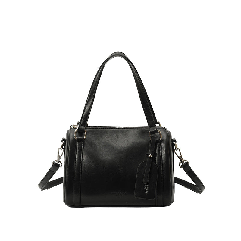 Retro Fashion Minimalism Pillow Summer French Frosted Niche Trendy Grace Women's Shoulder Bag