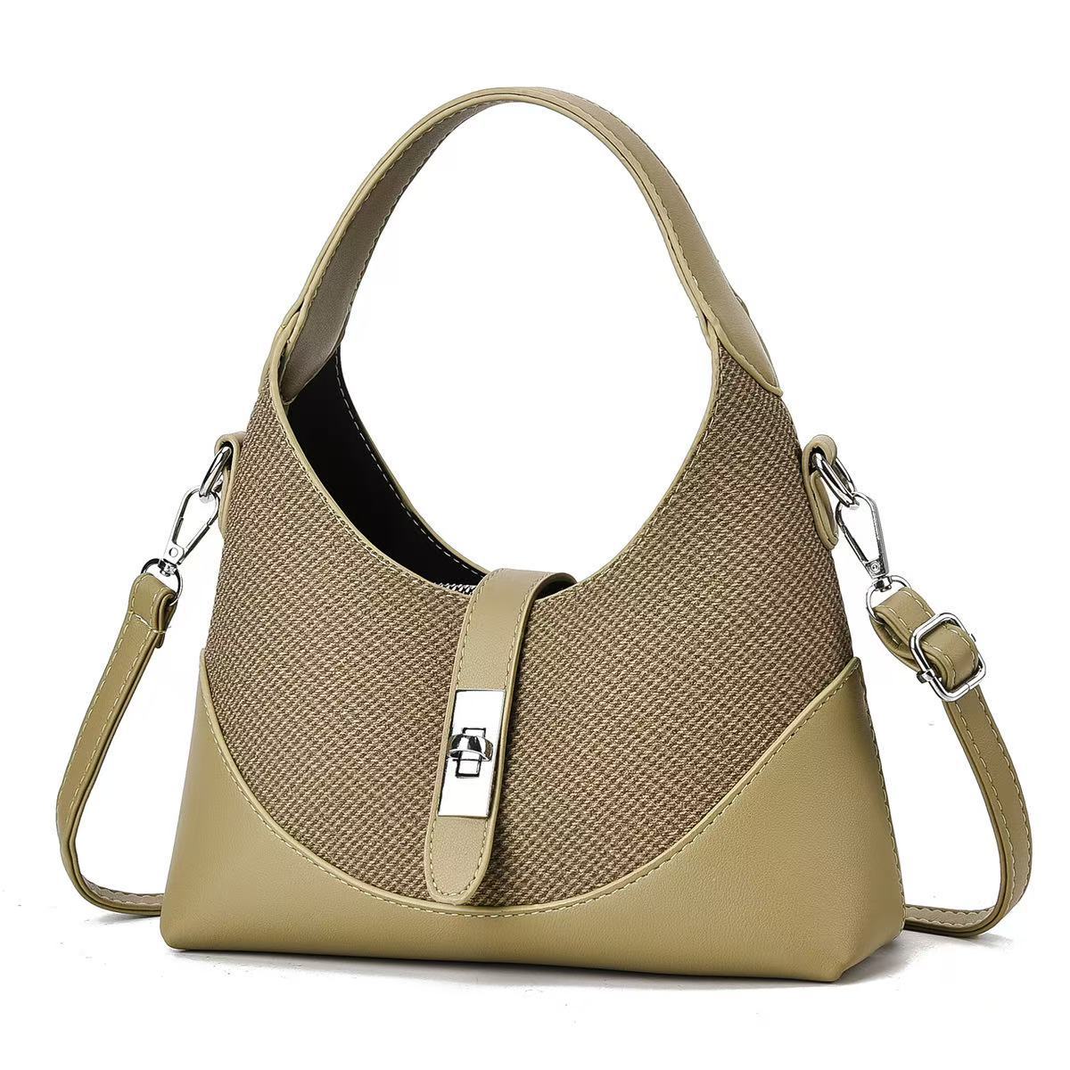Women's Fashion Dumpling Making Underarm Waterproof Bags