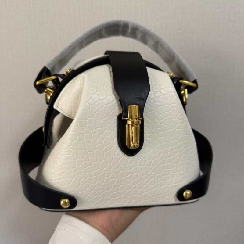 Women's High-grade Fashion Portable Simple Textured Women's Messenger Bag