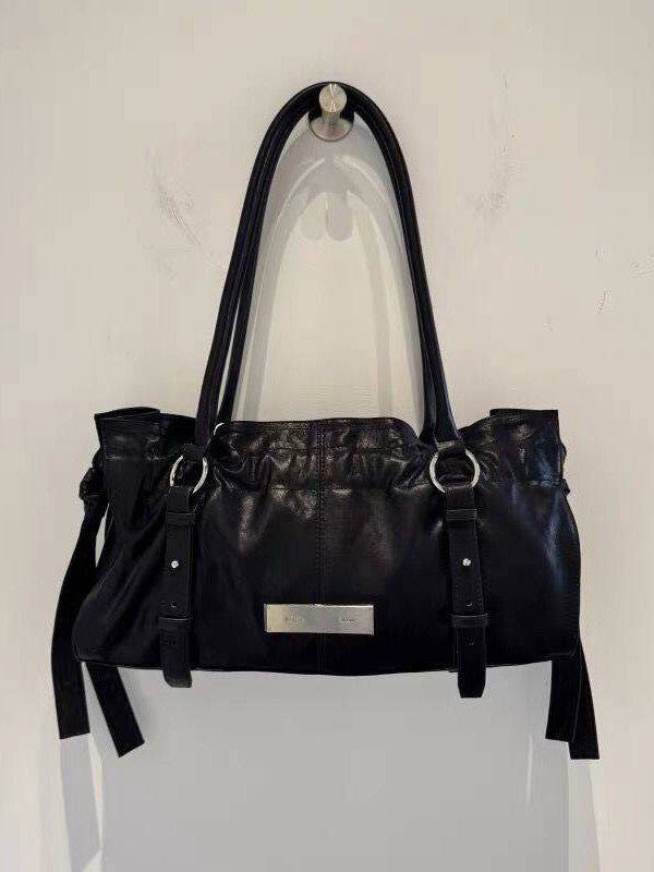 Women's Niche Pleated Underarm Portable Commuter Women's Shoulder Bag