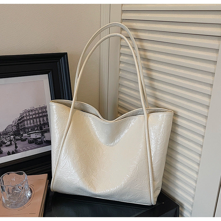 Women's Niche Fashion Large Capacity Commuter Versatile High Women's Shoulder Bag