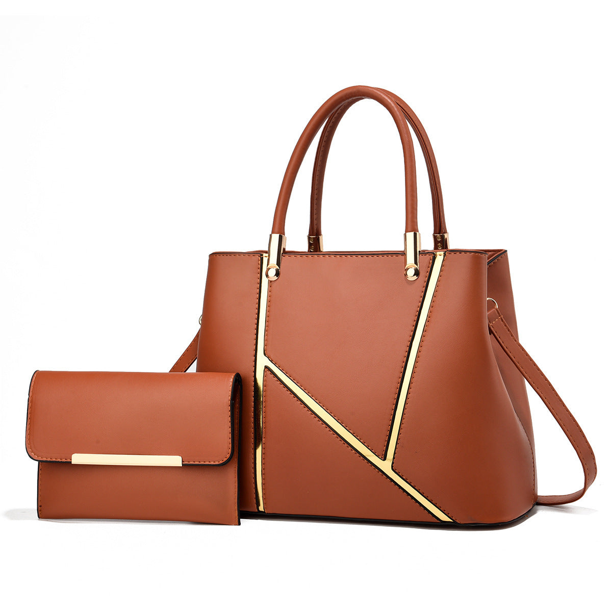 Stitching Mother Good-looking Design Sense Fashion Sweet Portable Bags