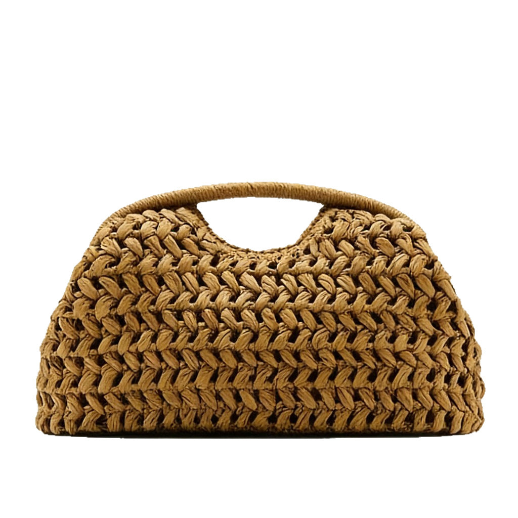 Women's Hand-woven Spring Advanced Texture Beach Vacation Women's Handbag
