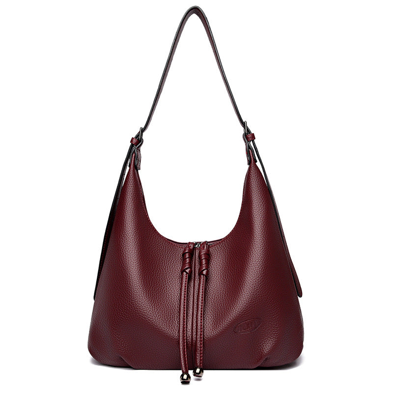 Women's High-grade Idle Style Retro Large Capacity Tote Bag