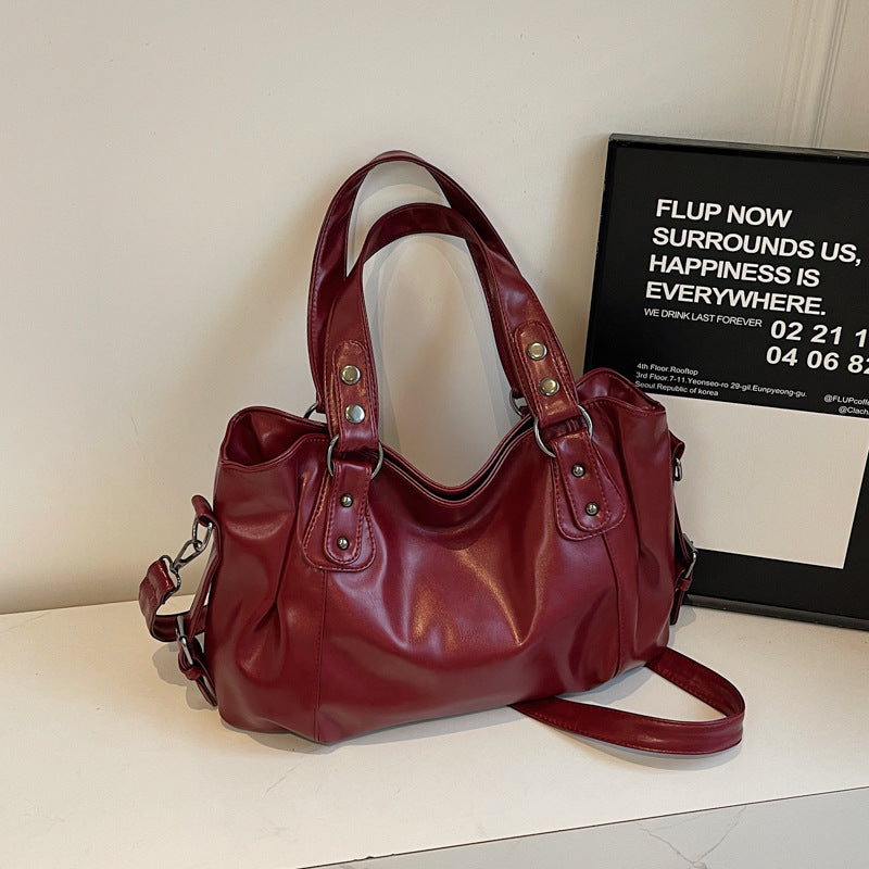 Trendy Classic Women's Large Capacity Retro Handbags