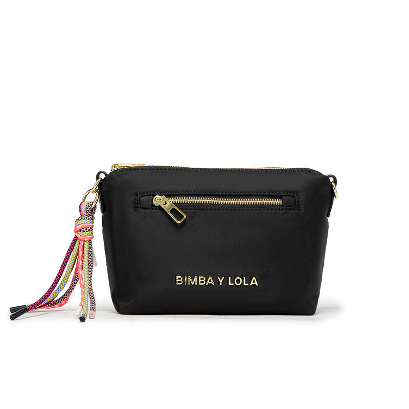 Women's Spanish Letter Simple Nylon Rolla Bags