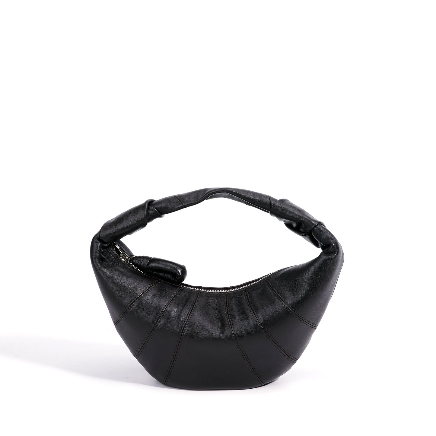 Niche Design Croissant Kosong Sheepskin Dumpling Women's Clutch