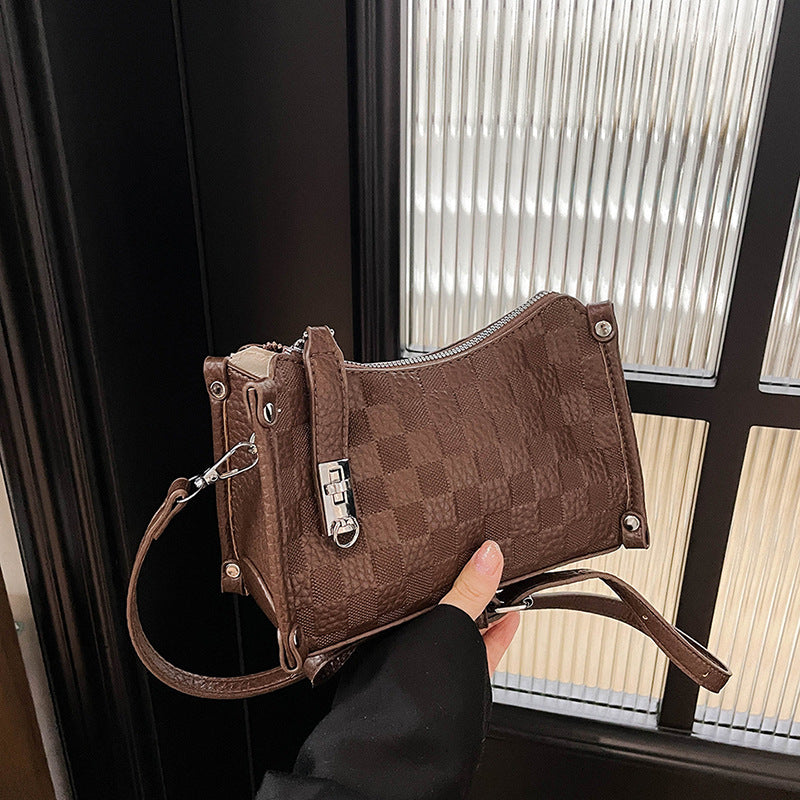 Large Capacity Pillow Spring Boston Light Luxury Women's Shoulder Bag