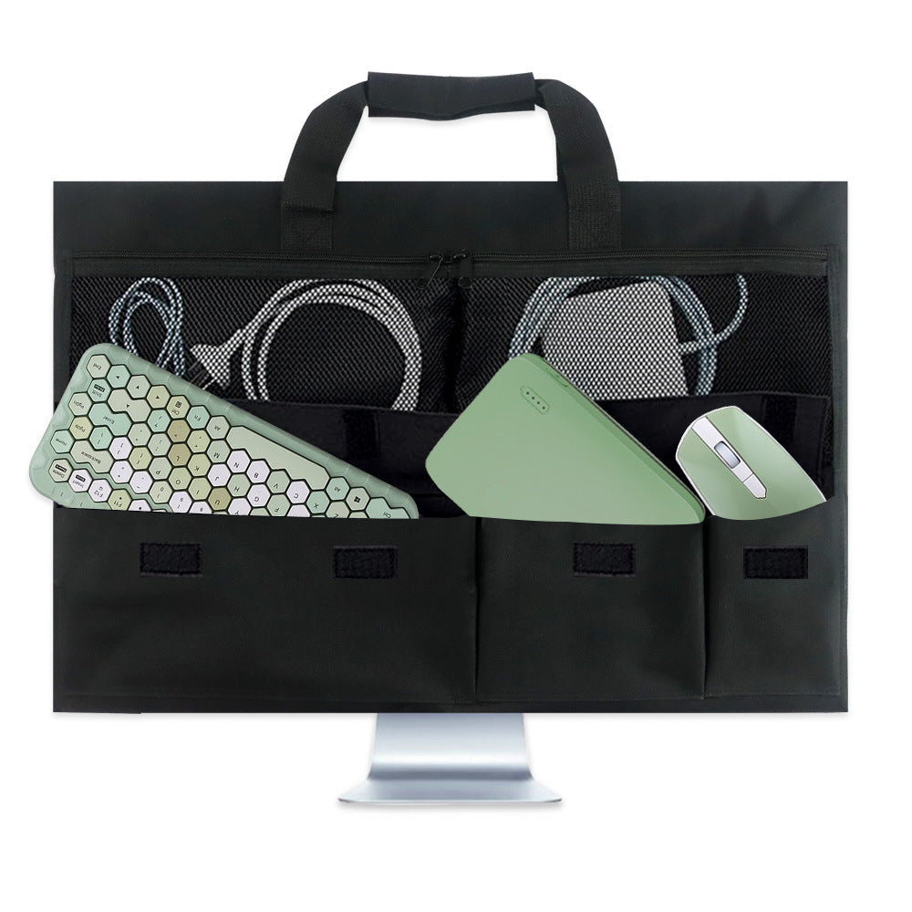 Nylon Fabric Lining Flannel Integrated Desktop Laptop Bag