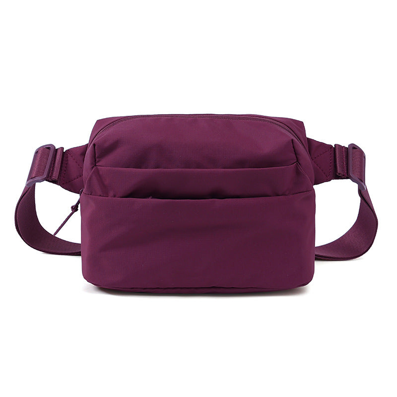 Women's & Men's Mini Waterproof Hiking Daily Commuter Portable Women's Chest Bag, Fanny Pack