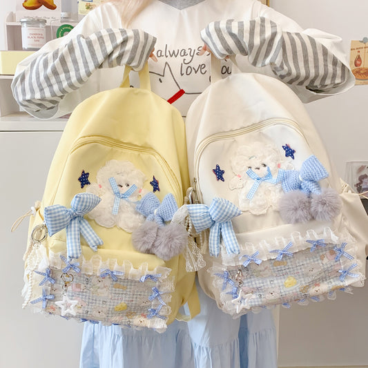 Female Style Korean Junior High Primary Backpacks