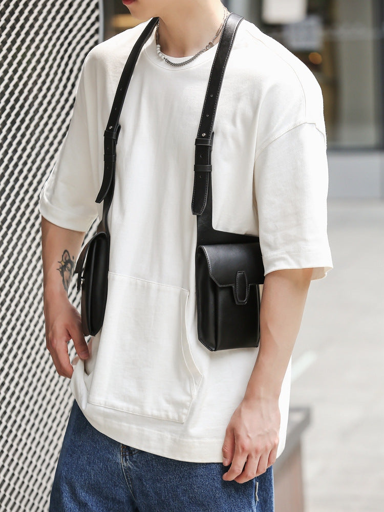 Men's & Women's Fashion Combat Summer Wear Match Vest Tooling Style Leisure Backpack