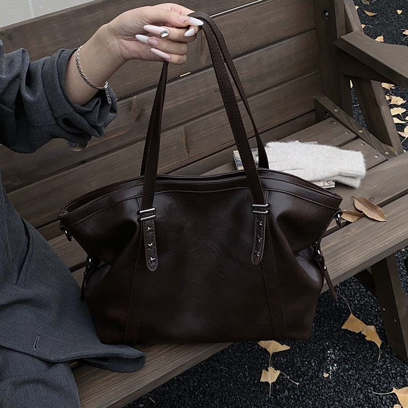 Women's Large Capacity Totes Fashion Portable Commuter Bags