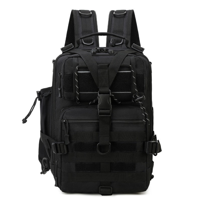 Tactics Lure Multifunctional Large Capacity Fishing Exercise Camouflage Mountain Climbing, Hiking Bag