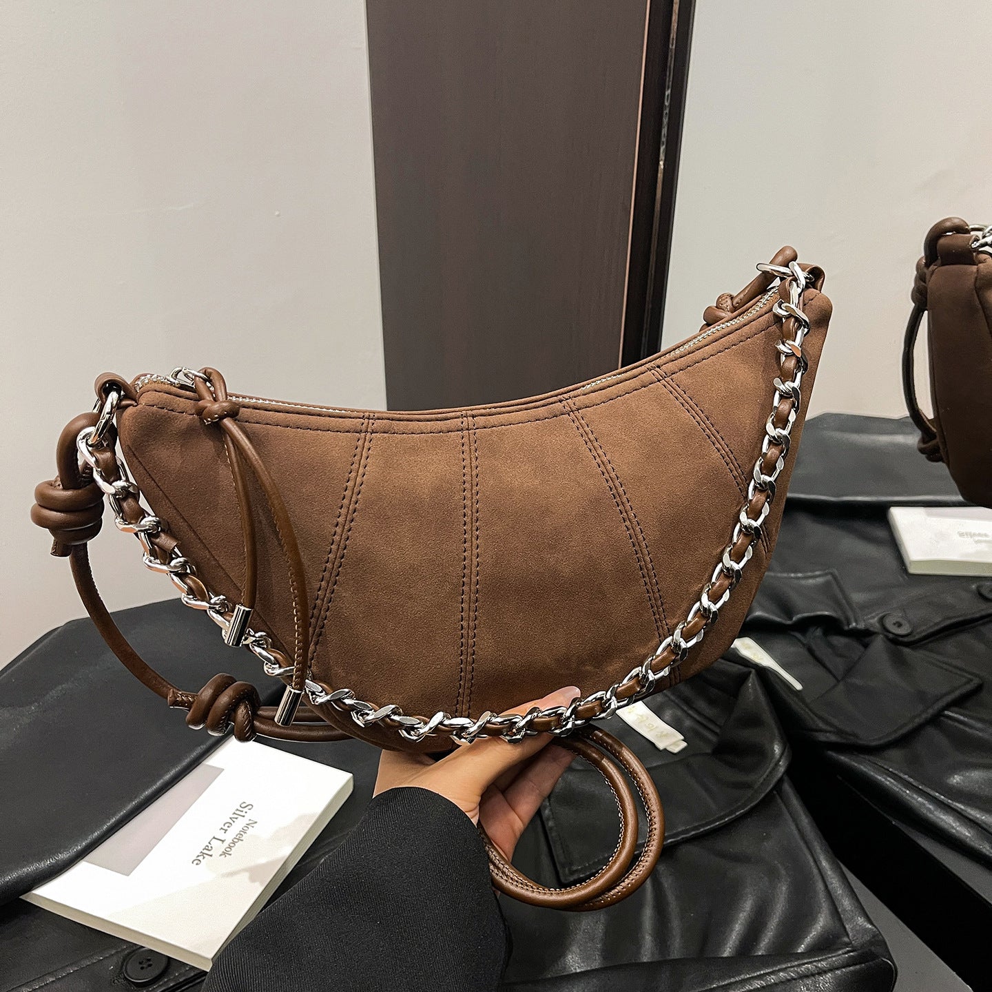 Women's Niche Denim Summer Fashion Underarm Popular Women's Shoulder Bag