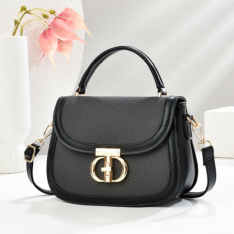 Women's Fashion High Sense Western Style Simple Women's Shoulder Bag