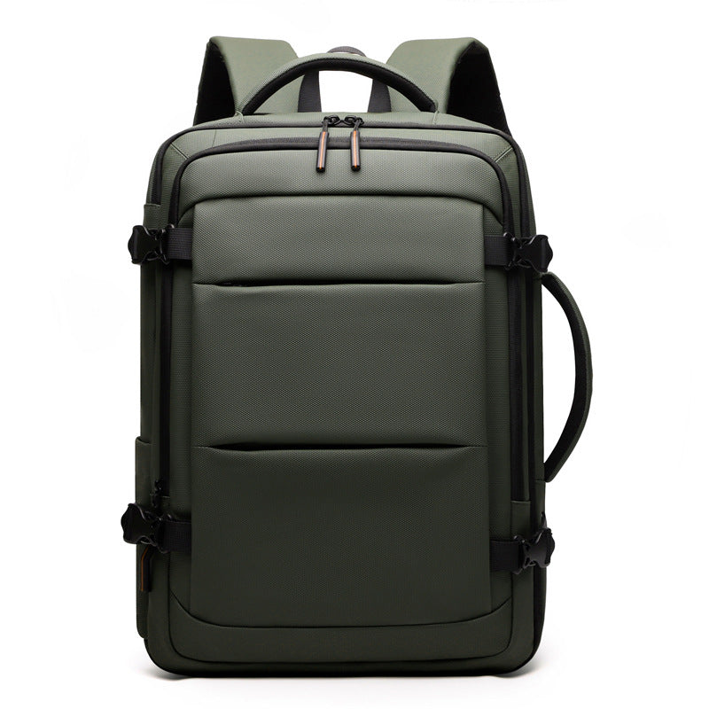 Men's Large Capacity Scalable Commuter Computer Excursion Backpacks