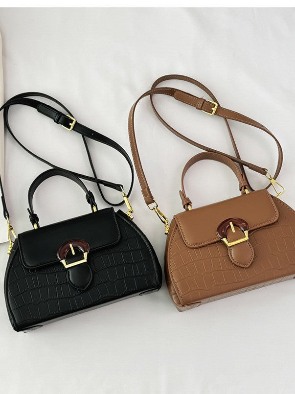 Women's French Minority Fashionable Oblique Portable Women's Handbag