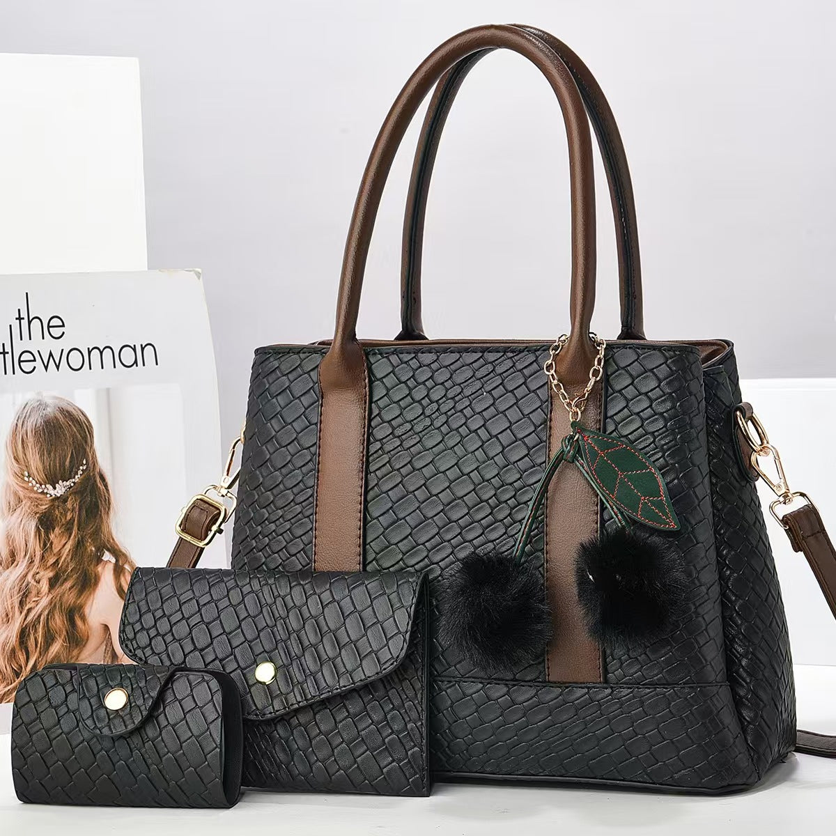 Women's Elegant Large Capacity Portable Fashionable Women's Shoulder Bag