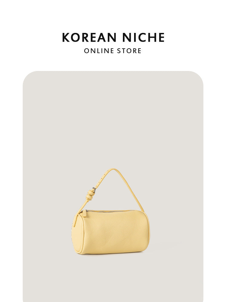 Women's Design Minimalist Lychee Pattern Horizontal Hand Bags