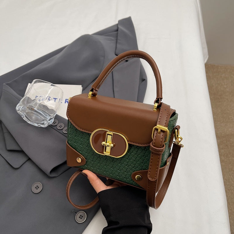 Women's Fashion Portable Leather Trendy Daily Niche Women's Messenger Bag