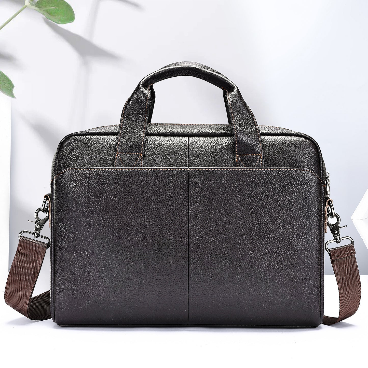 Men's First Layer Cowhide Leather Portfolio Men's Handbags