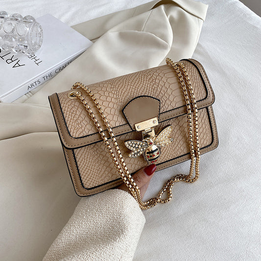 Women's Fashionable Retro Chain Western Style Advanced Shoulder Bags