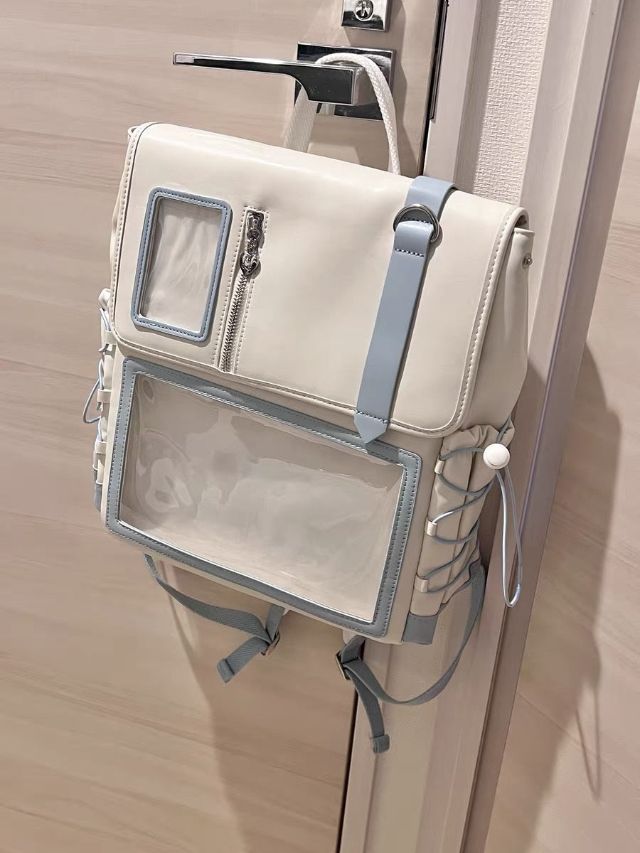 Pain Large Amount Of Food Double Backpacks