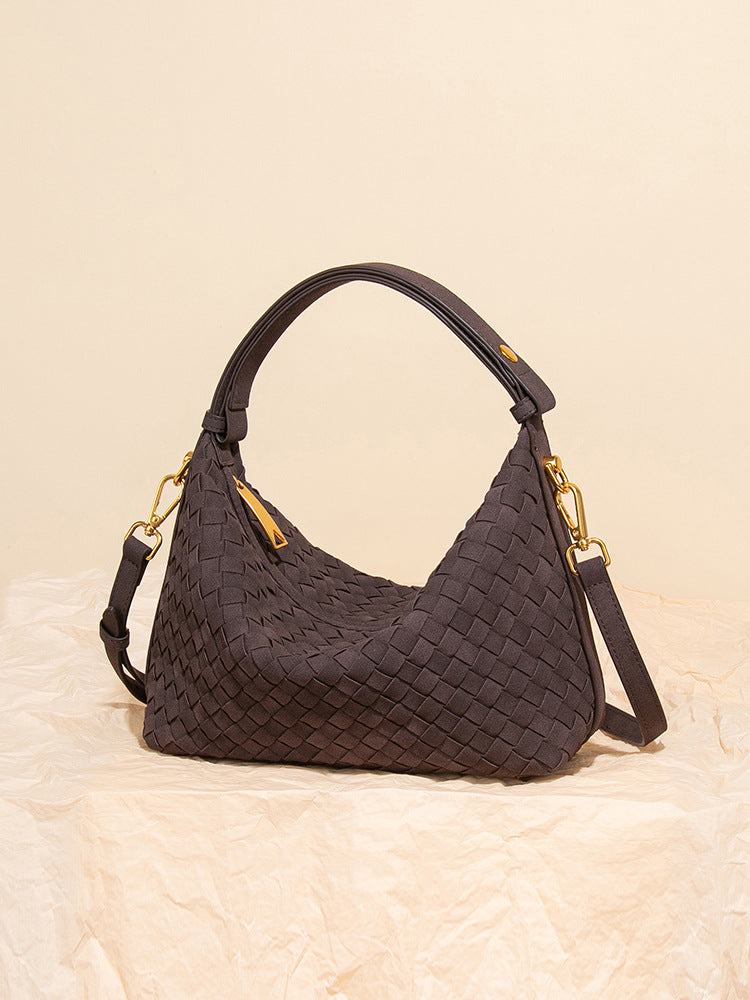 Light Luxury Ancient Style Frosted Underarm Retro Simple Bags