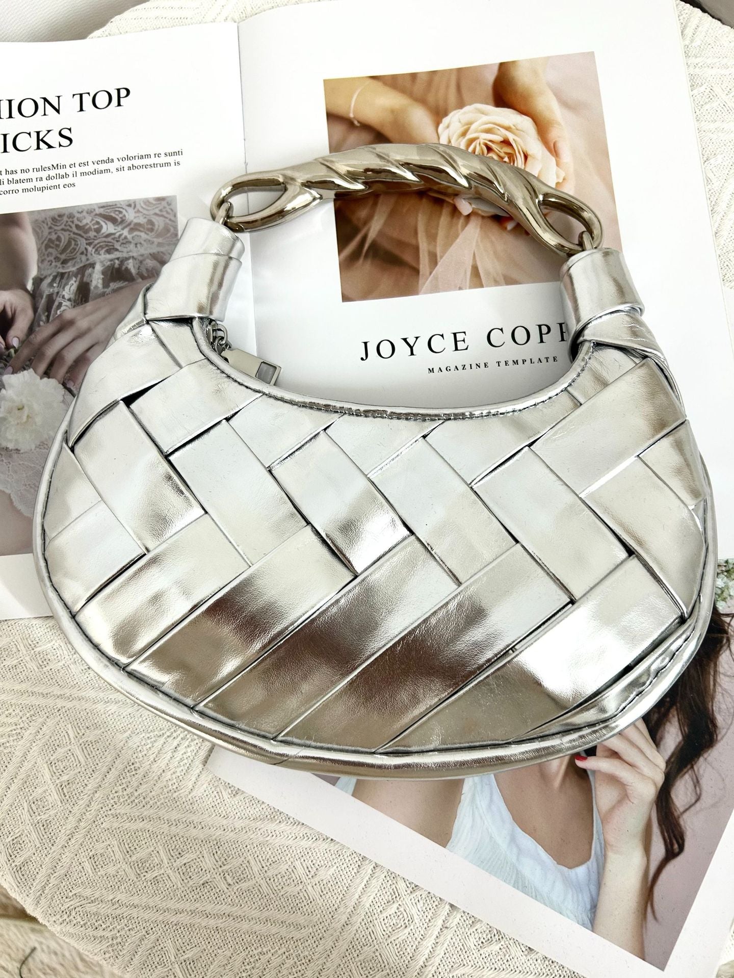 Selenodont Knitted Female Niche Affordable Luxury Fashion Bags