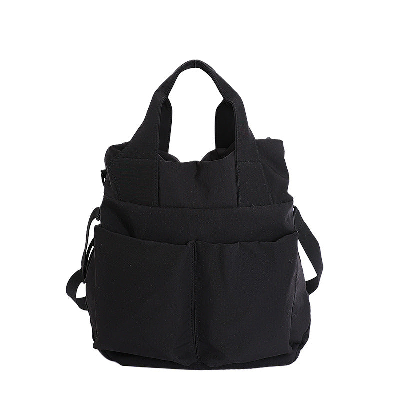 Female For Class Nylon Cloth Large Capacity Tote Bag