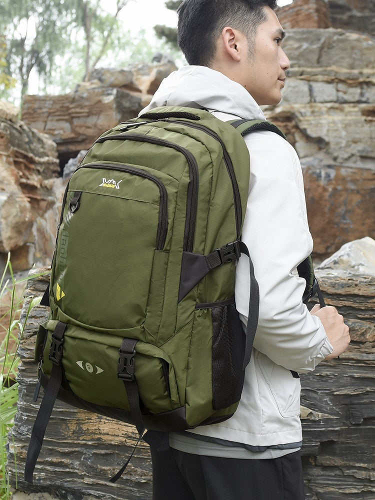 Women's & Men's Large Size Capacity Nylon Mountain Climbing, Hiking Bag