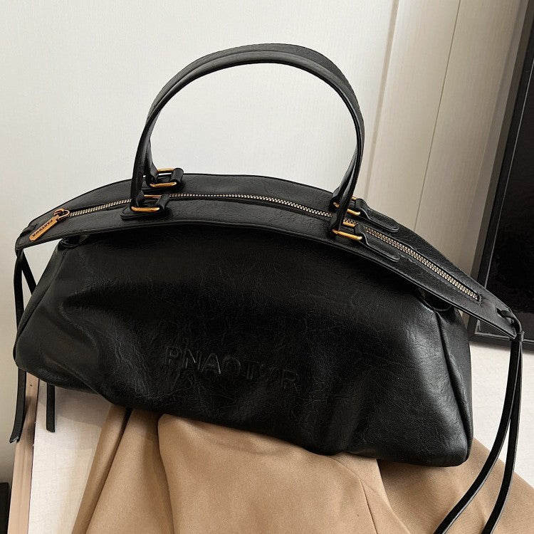 Women's Niche Underarm Retro Fashion Portable Commute Shoulder Bags