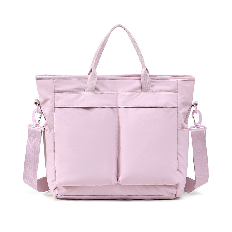 Women's & Men's Lightweight Durable Nylon Portable Large Capacity Women's Shoulder Bag