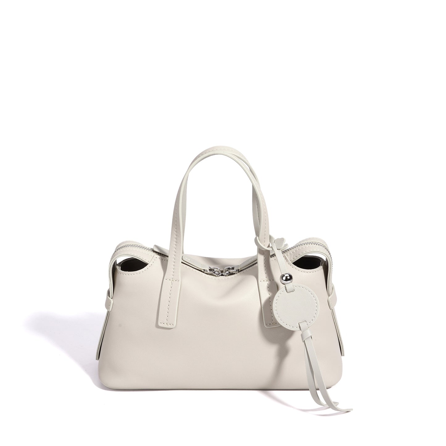 Women's Baguette Layer Cowhide High-grade Leather Design Women's Handbag