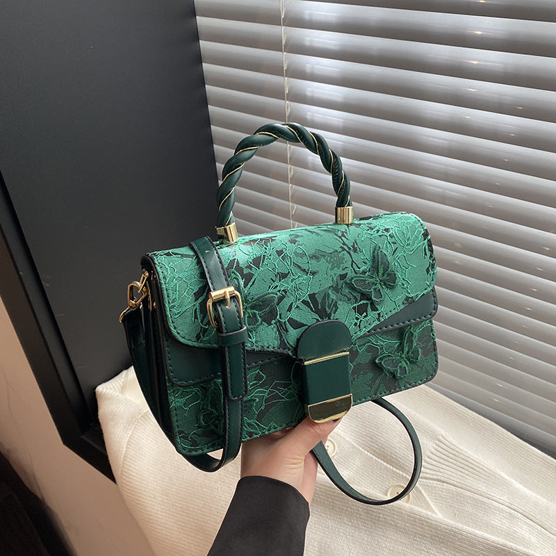 Women's Fashion Chain Spring Pure Color Trendy Small Square Bag