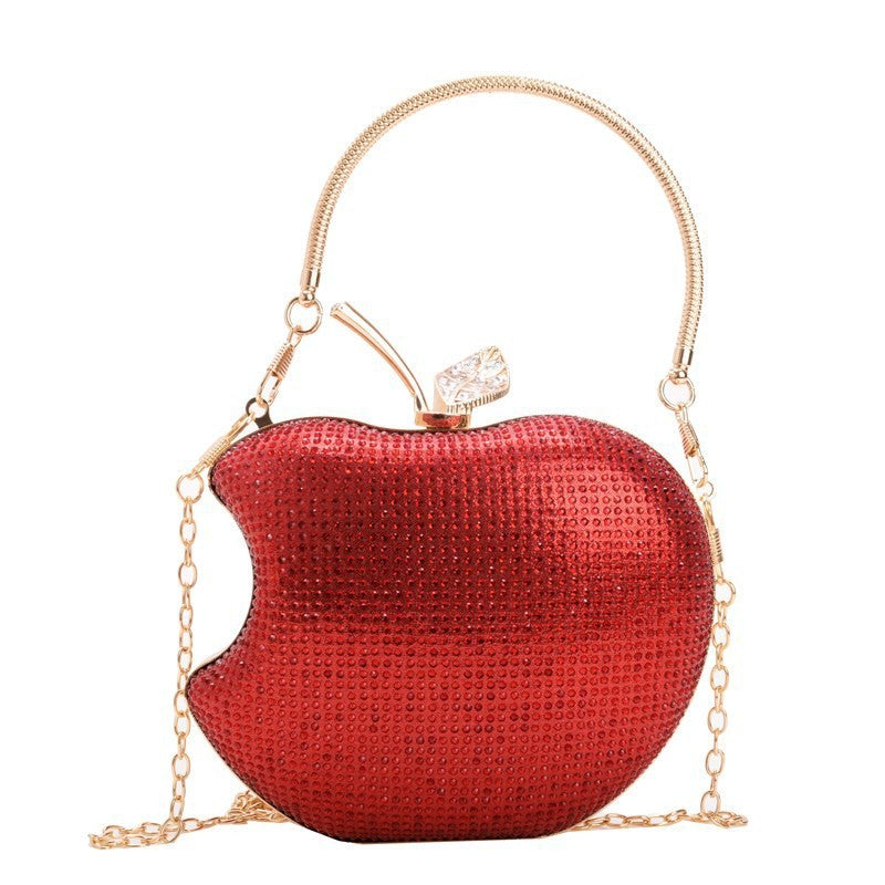 Fashion Apple Clutch Light Luxury Chain Dinner Bag