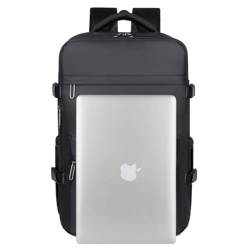 Large Capacity Compression Expansion Simplicity Simple Business Backpack
