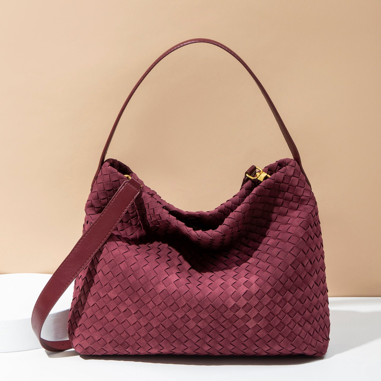 Women's Handmade Woven Fashionable Large Capacity Women's Shoulder Bag