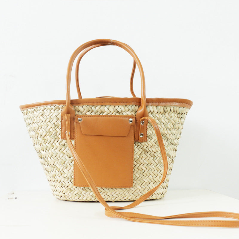 Women's Water Grass Large Capacity Straw Fashion Turf Woven Women's Handbag