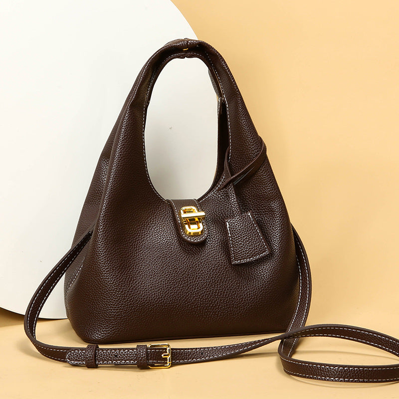 Women's Simple Hand Holding Winter Advanced Texture Women's Messenger Bag