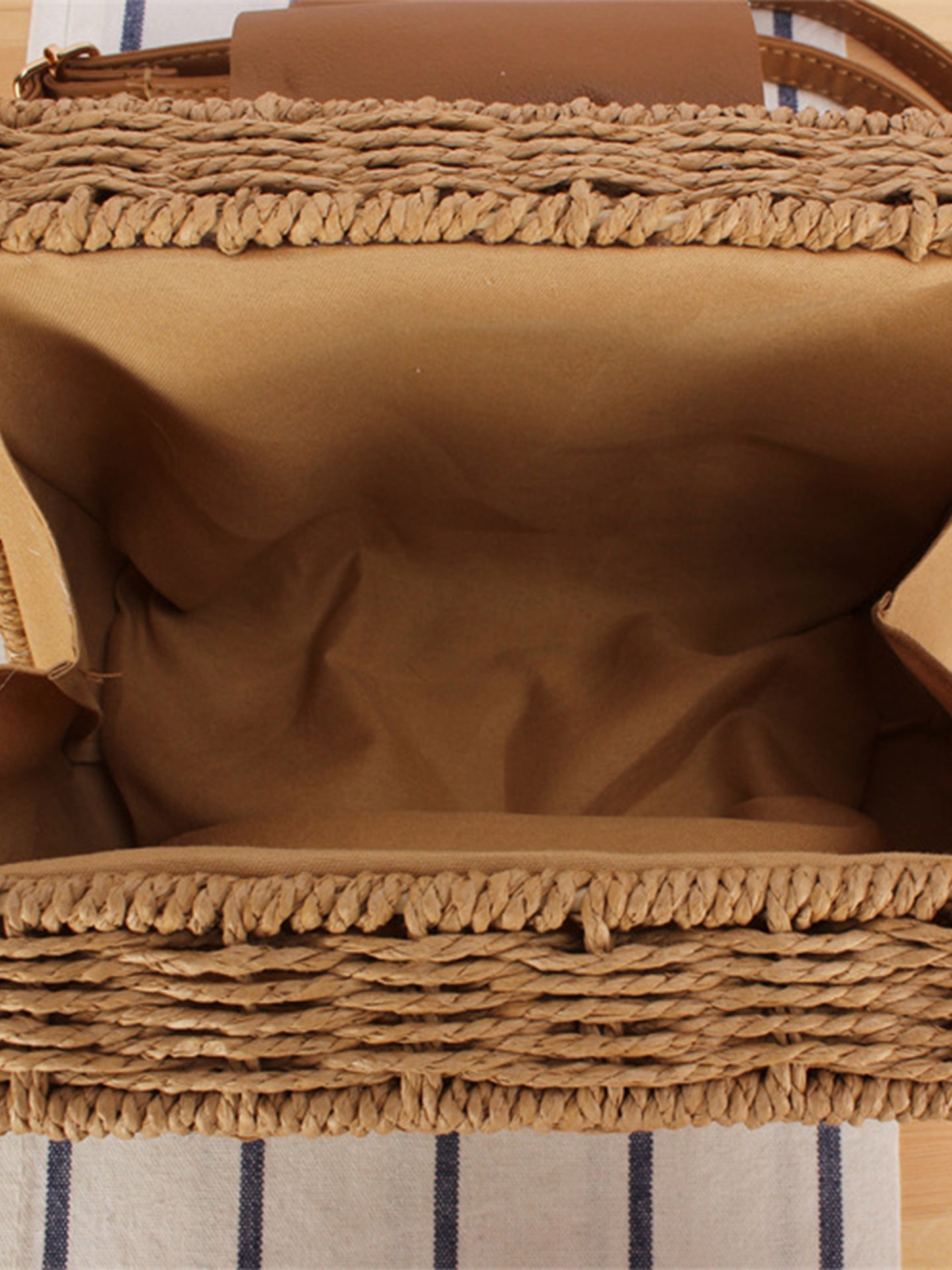 Women's Fashion Woven Seaside Holiday Minority Simple Design Bags